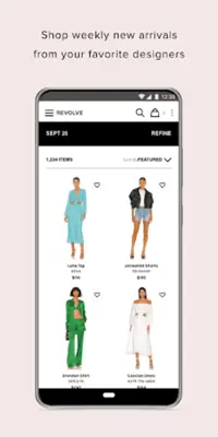 REVOLVE android App screenshot 1